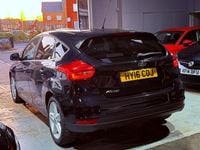 Used Ford Focus Titanium 120 HP (88 kW) 2016 Black Hatchback
