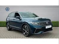 Used VW Tiguan R-line 150 HP (110 kW) 2021 Blue SUV