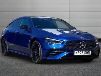Used Mercedes CLA220 AMG Line Premium Plus 190 HP (139 kW) 2025 Blue Estate