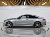 Used Mercedes E220 AMG line 194 HP (142 kW) 2019 Silver Coupe