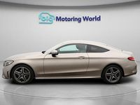 Used Mercedes C220 AMG line 194 HP (142 kW) 2021 Silver Coupe