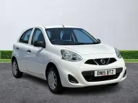 Used Nissan Micra Visia 80 HP (58 kW) 2015 White Hatchback
