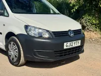 Used VW Caddy 102 HP (75 kW) 2012 White MPV
