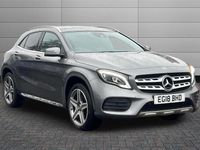 Used Mercedes GLA250 AMG Line Premium Plus 211 HP (155 kW) 2018 Mountain grey SUV