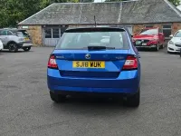 Used Skoda Fabia 2018 Blue Hatchback