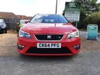 Used Seat Leon FR 2014 Red Estate
