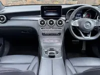 Used Mercedes GLC350 AMG line 258 HP (189 kW) 2018 Black SUV