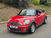 Used Mini Cooper Cabriolet 2013 Red Cabriolet