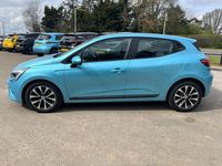 Usado Renault Clio V Iconic 2022 Azul Citadino