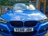 Used BMW 320 M Sport 190 HP (139 kW) 2019 Blue Estate