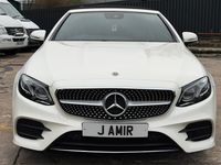 Used Mercedes E350 AMG Line Premium Plus 258 HP (189 kW) 2017 White Cabriolet