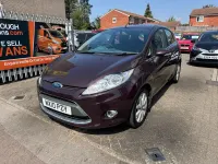 Used Ford Fiesta Zetec 96 HP (70 kW) 2010 Red Hatchback