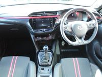 Used Vauxhall Corsa SRi 100 HP (73 kW) 2021 Black Hatchback