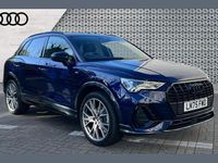 Used Audi Q3 Black Edition 150 HP (110 kW) 2025 Blue SUV