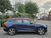 Used Jaguar F-Pace S 300 HP (220 kW) 2017 Blue SUV