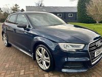 used Audi A3 Sportback (2018/18)S Line 2.0 TDI 150PS S Tronic auto (06/17 on) 5d
