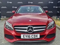 Used Mercedes C200 136 HP (100 kW) 2016 Red Sedan