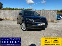 Used Skoda Kodiaq SE L 150 HP (110 kW) 2017 Black SUV