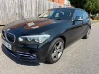 Used BMW 116 Sport Line 2017 Black Hatchback