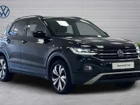 Used VW T-Cross Black Edition 95 HP (69 kW) 2023 Black SUV