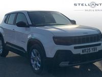 Used Jeep Avenger Altitude 101 HP (74 kW) 2025 White SUV