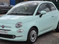 Used Fiat 500 Lounge 69 HP (50 kW) 2017 Green Hatchback