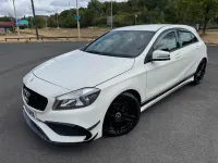 Used Mercedes A180 AMG line 109 HP (80 kW) 2015 White Hatchback