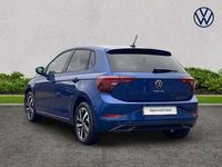 Used VW Polo Match 95 HP (69 kW) 2025 Blue Hatchback