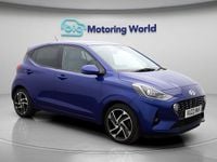 Used Hyundai i10 Premium 67 HP (49 kW) 2022 Blue Hatchback
