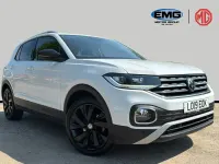 Used VW T-Cross Edition 115 HP (84 kW) 2019 White SUV