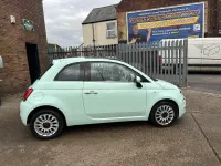 Used Fiat 500 Lounge 69 HP (50 kW) 2015 Green Hatchback