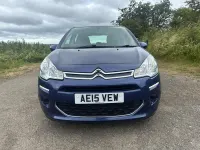 Used Citroën C3 PureTech 82 HP (60 kW) 2015 Blue Hatchback