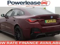 Begagnad BMW i4 Shadowline 400 kW (544 HK) 2022 Röd Sedan