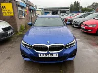 Used BMW 330e M Sport 288 HP (211 kW) 2019 Blue Sedan
