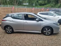 Used Nissan Leaf Acenta 110 kW (150 HP) 2021 Silver Hatchback