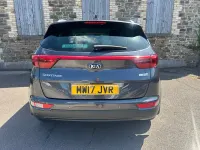 Used Kia Sportage 115 HP (84 kW) 2017 Silver SUV