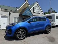 Used Kia Sportage GT-Line 136 HP (100 kW) 2021 Blue SUV