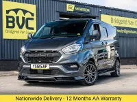 Used Ford Transit Custom Limited 130 HP (95 kW) 2018 Grey Van