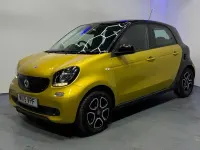 Used Smart ForFour Premium 71 HP (52 kW) 2015 Yellow Hatchback