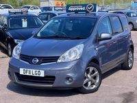 Begagnad Nissan Note N-TEC 2011 Grå Halvkombi