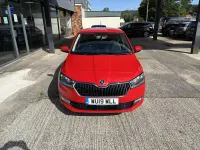 Used Skoda Fabia SE 110 HP (80 kW) 2019 Red Hatchback