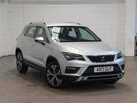 Käytetty Seat Ateca Ecomotive 115 HP (84 kW) 2017 Hopea Katumaasturi