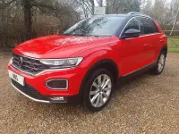 Used VW T-Roc SEL 150 HP (110 kW) 2020 Red SUV