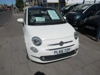 Used Fiat 500 Lounge 69 HP (50 kW) 2016 White Hatchback