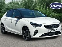 Used Vauxhall Corsa Elite 100 HP (73 kW) 2021 White Hatchback