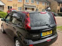 Used Nissan Note N-TEC 2012 Black Hatchback