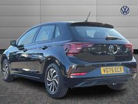 Used VW Polo Life 95 HP (69 kW) 2025 Black Hatchback