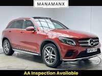 Used Mercedes GLC250 AMG line 211 HP (155 kW) 2018 Red SUV
