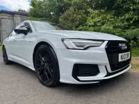 Used Audi A6 Black Edition 204 HP (150 kW) 2021 White Sedan