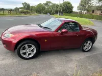 Used Mazda MX5 126 HP (92 kW) 2008 Red Cabriolet